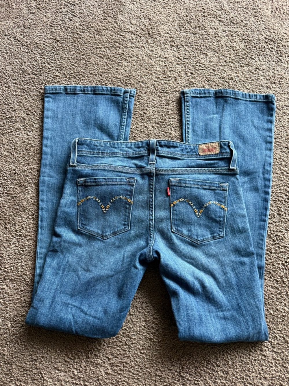 Levi's Vintage Women's Floral Embroidered Back-Pocket Jeans